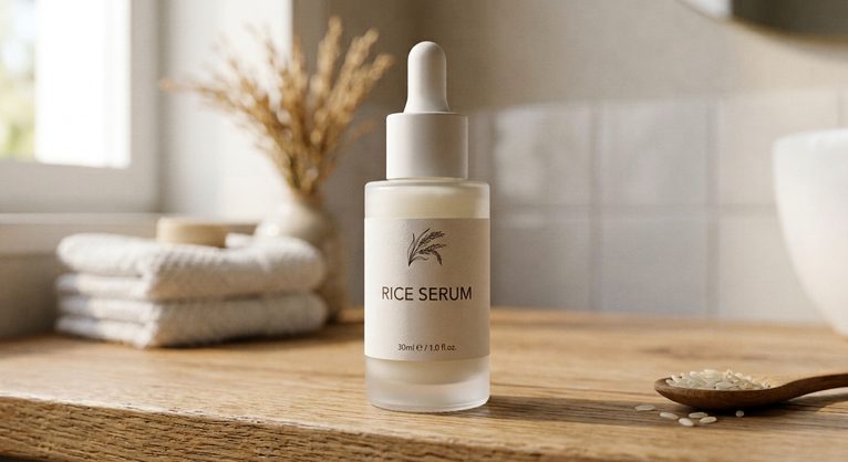 A Korean Rice Brightening Serum