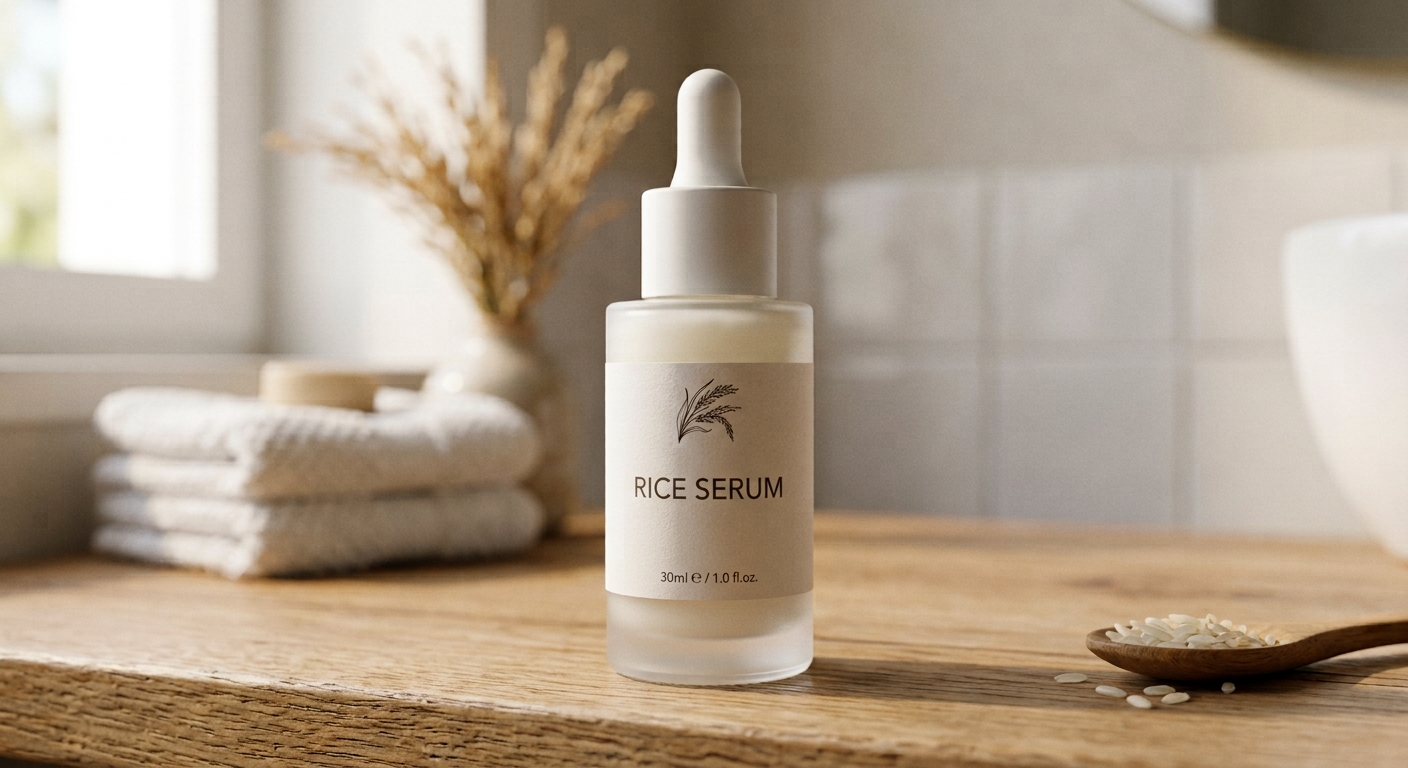 A Korean Rice Brightening Serum