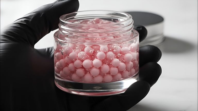 Korean-Style Glass Skin Boba Cream Step-by-Step DIY