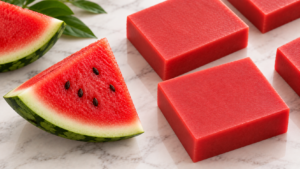 Cold Process Watermelon Soap